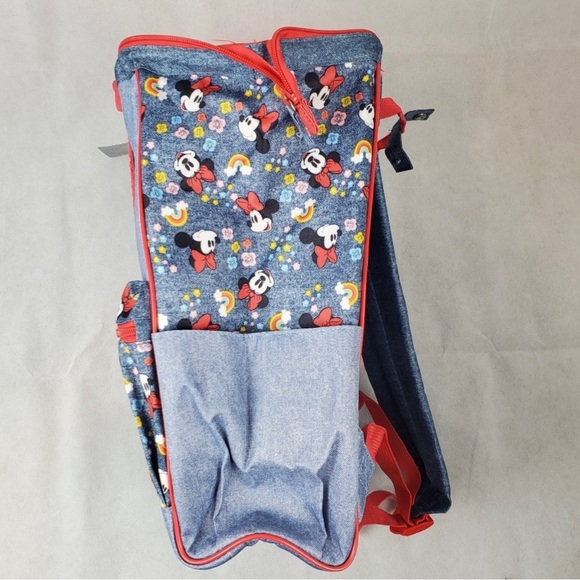 Disney Minnie Mouse Denim
Rainbow Backpack NWT - Picture 5 of 9
